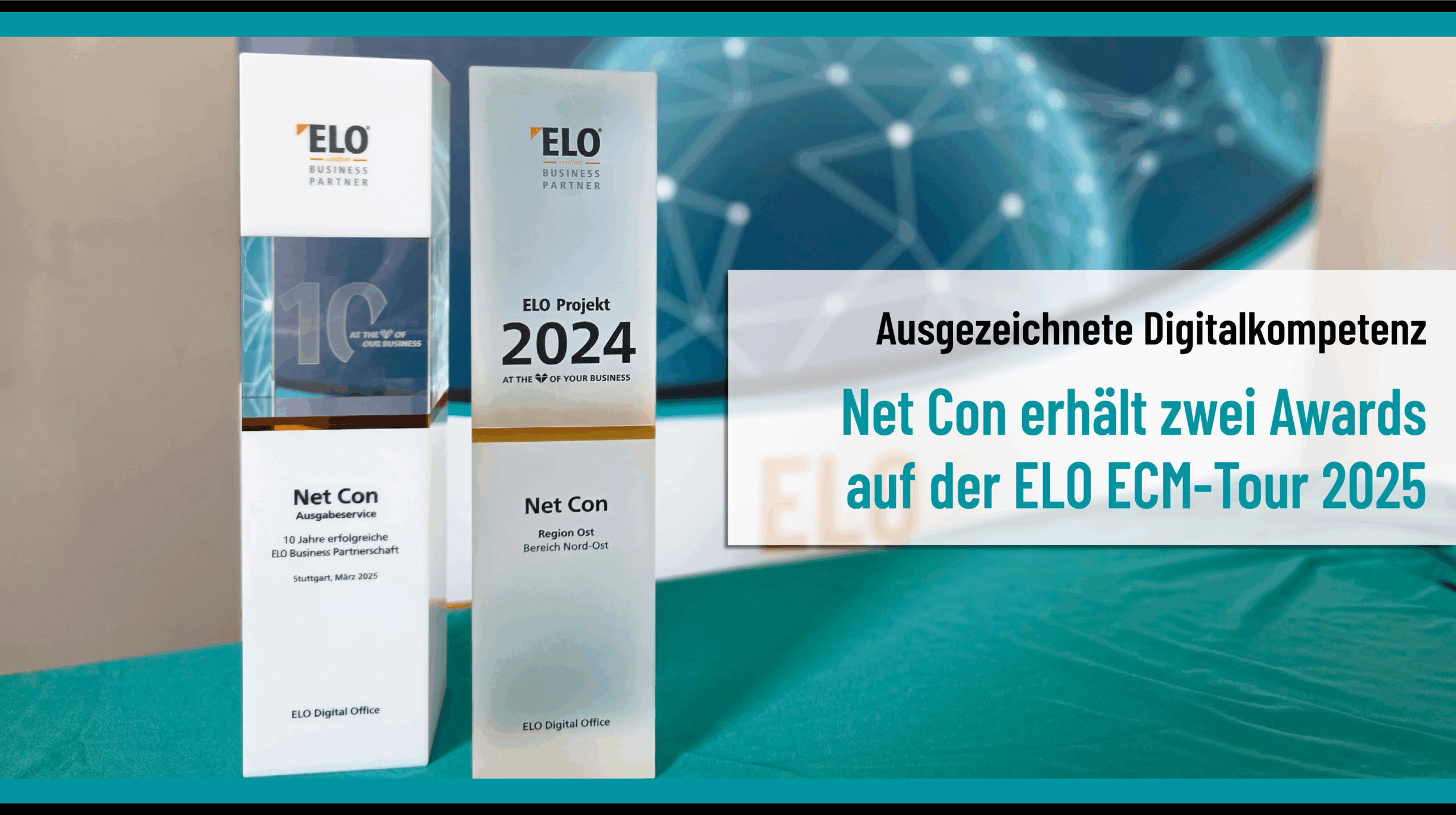 Doppelte Auszeichnung auf der ELO ECM Tour 2025